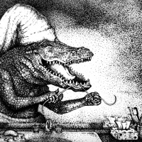 Flossy the Flossing Gator