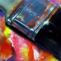 In My Studio by Ruth Israel