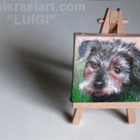 www.RuthIsraelArt.com-Painting-Pet-dog-portrait-Luigi