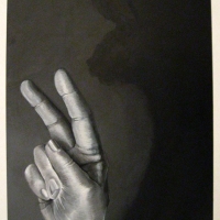 www.RuthIsraelArt.com-Painting-Shadow-Puppet